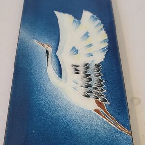 Japanese Tutanka enamel tray (Schippo Yaki cloisonné)